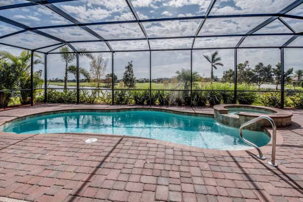 Pool Enclosure Cleaning in Palm Harbor
