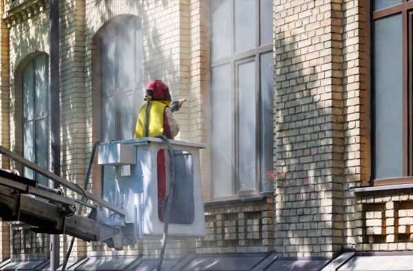 Brick Facade Cleaning in Palm Harbor