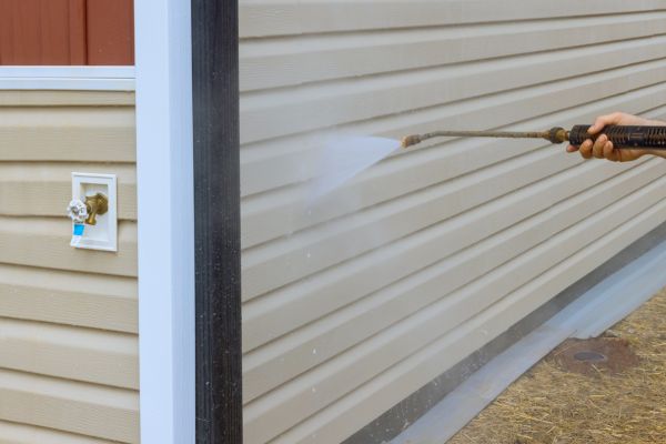 Townhouse Exterior Cleaning in Palm Harbor