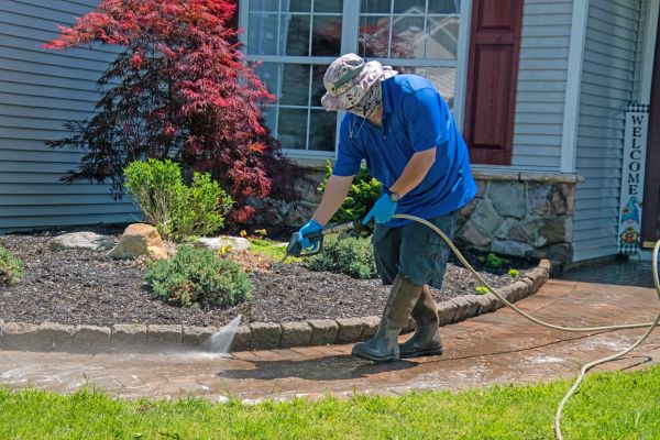 Brick Walkway Cleaning in Palm Harbor