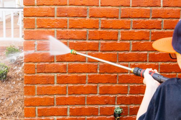 Wall Pressure Washing in Palm Harbor