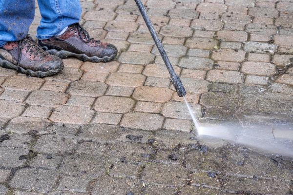 Stone Patio Cleaning in Palm Harbor