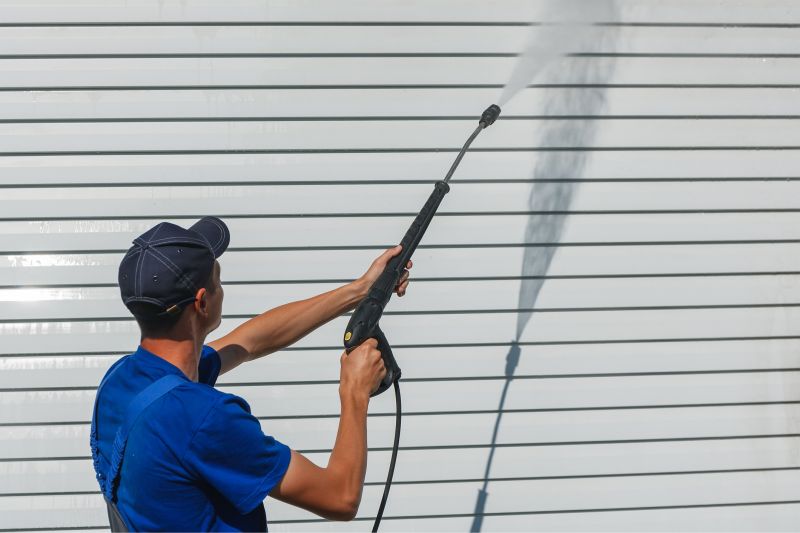 Exterior building cleaning